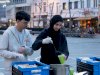 Antwerpen’de Ramazan dayanışması: Gençler De Coninckplein’de iftar dağıttı