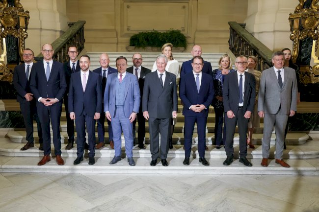 Bart De Wever yemin etti: Arizona hükümeti göreve başladı