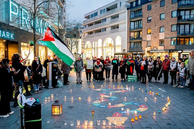Hasselt’te Filistin’e Destek Eylemi 25. Haftasında