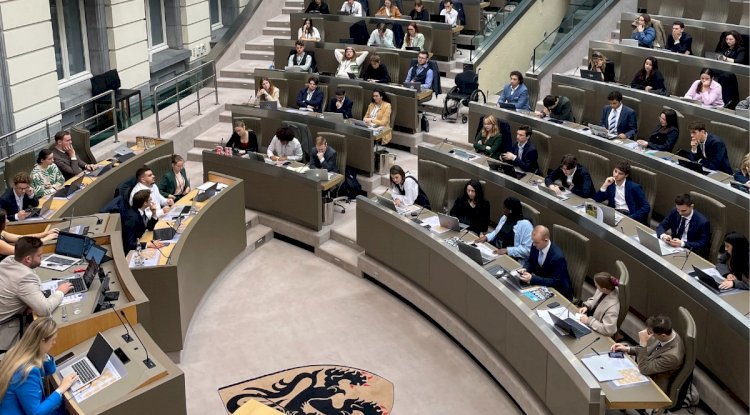 Flaman Parlamentosu'nda düzen bozanlara 6 aylık erişim yasağı