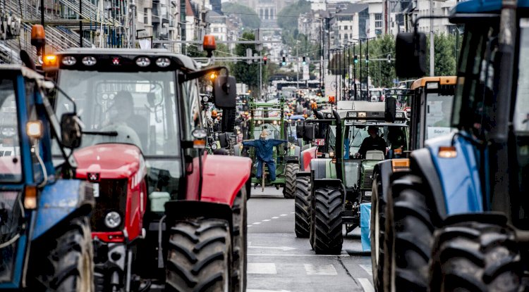 Brüksel, çiftçi protestosu ve AB zirvesi nedeniyle çifte trafik krizine hazırlanıyor