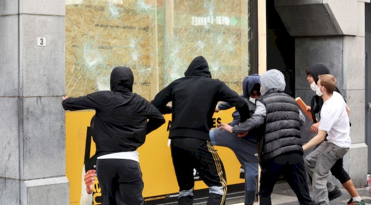 Belçika’da öğrenci protestolarında şiddet: 32 gözaltı