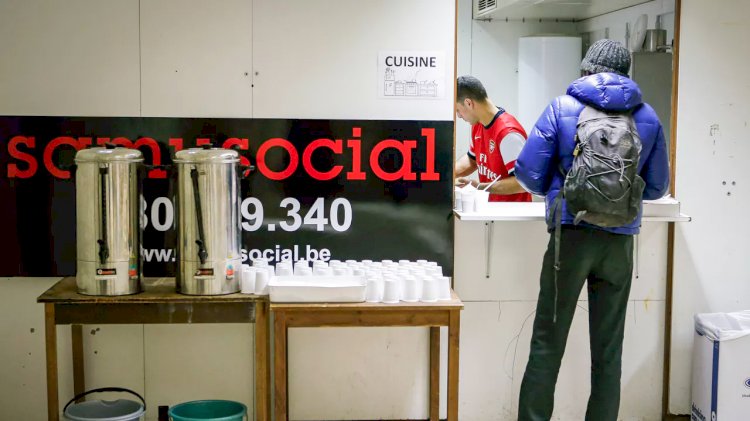Dondurucu havalar kapıda, Brüksel evsizler için yeni acil barınma seferberliği