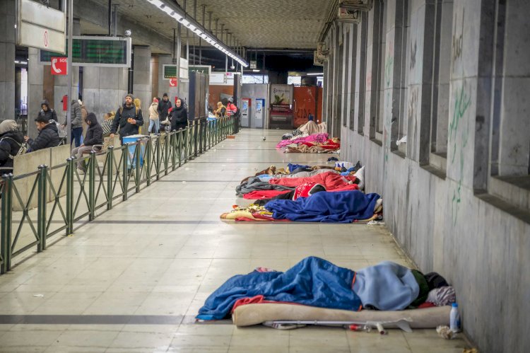 Belçika’nın dört büyük tren istasyonu, sert soğuklarda evsizlere sığınak olacak