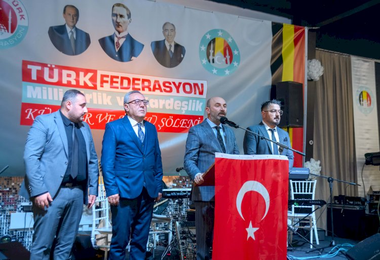 Belçika'da Türk Toplumu Milli Birlik ve Kardeşlik Şöleninde Buluştu