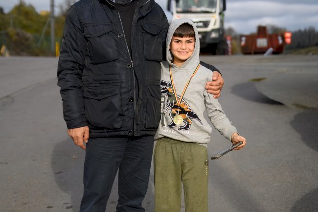 Minik judocu Abdülhakim Yağar, Yozgatlılar Derneği Başkanı Zeki Yarol'le buluştu: "Başarı yolları sohbeti"