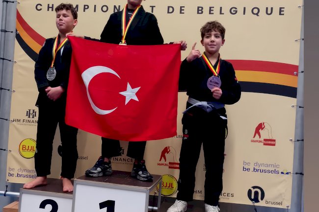 Kıvanç Uygun Jiu-Jitsu’da Belçika şampiyonu oldu