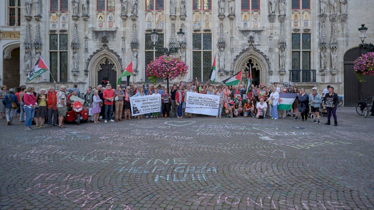 Barış aktivisti tebeşir protestosundan 20 bin Euro ceza aldı: "Saf Taciz"