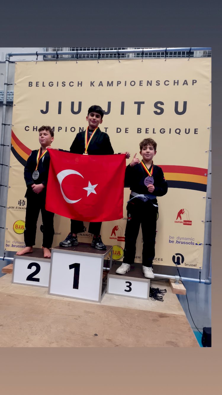 Kıvanç Uygun Jiu-Jitsu’da Belçika şampiyonu oldu